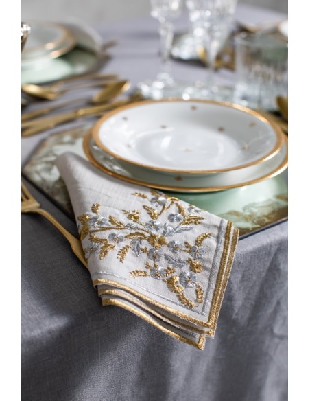 Serviette de table en lin Venaria
