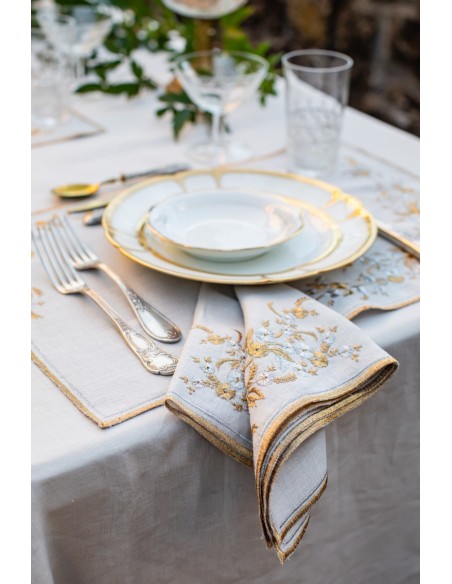 Serviette de table en lin Venaria