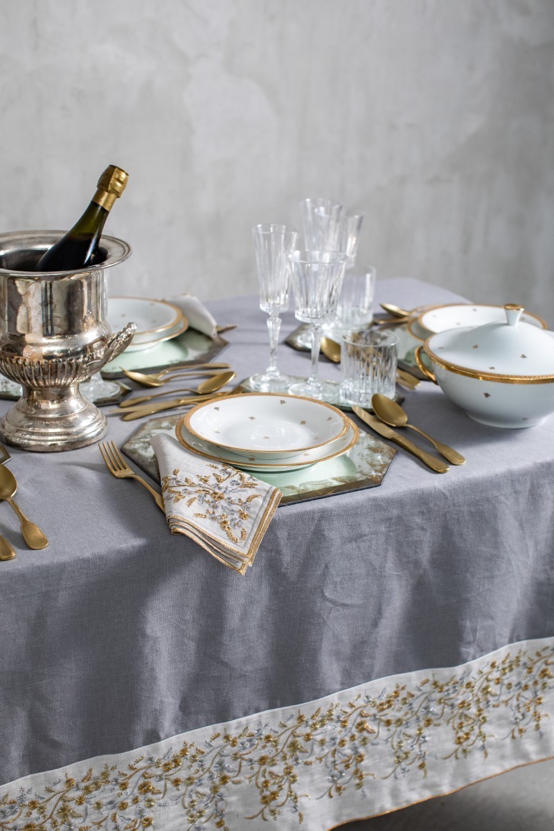Serviette de table en lin Venaria