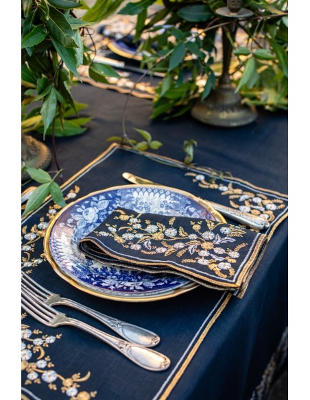 Serviette de table en lin Venaria