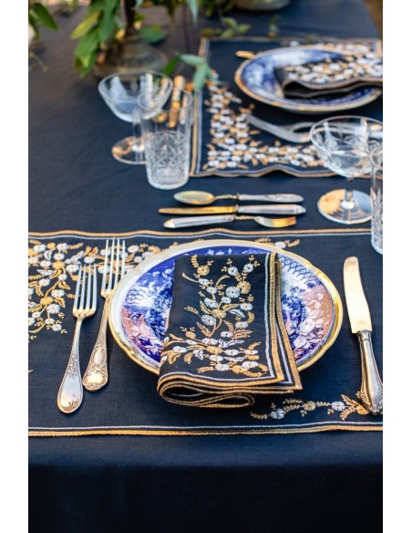 Serviette de table en lin Venaria