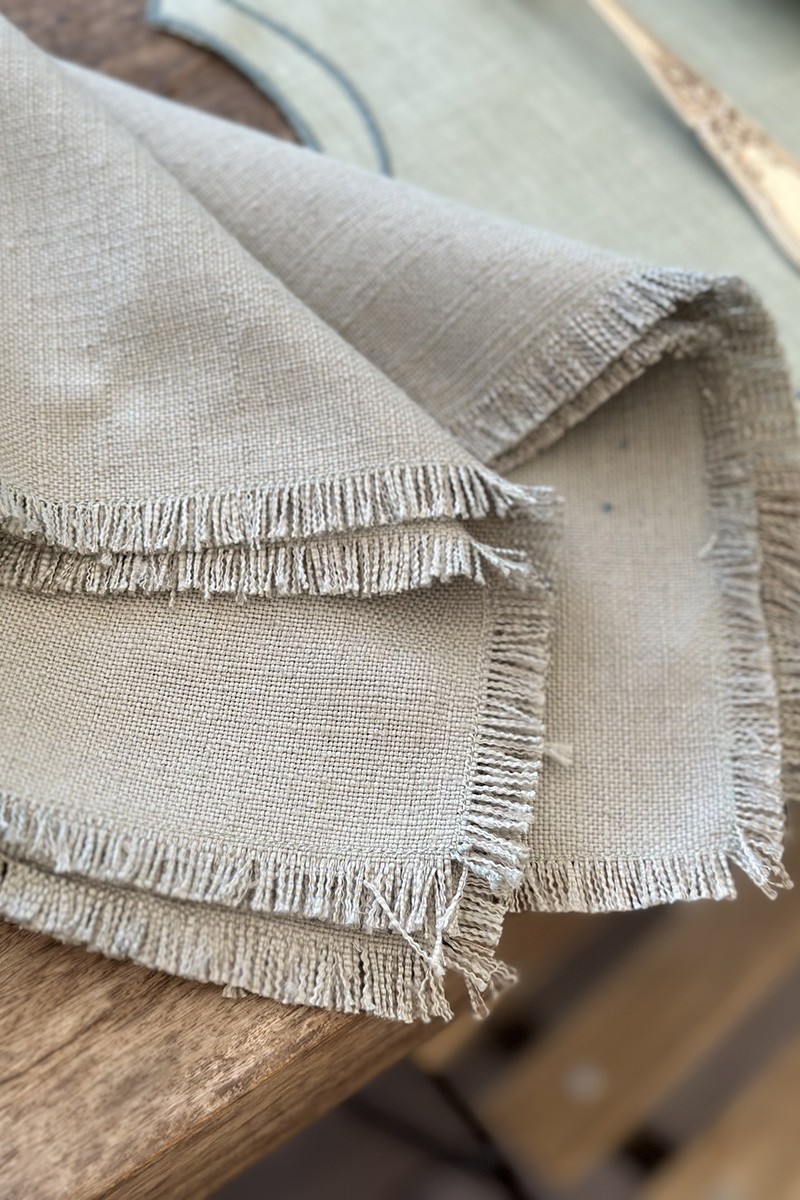 Serviette de table en lin Evelina