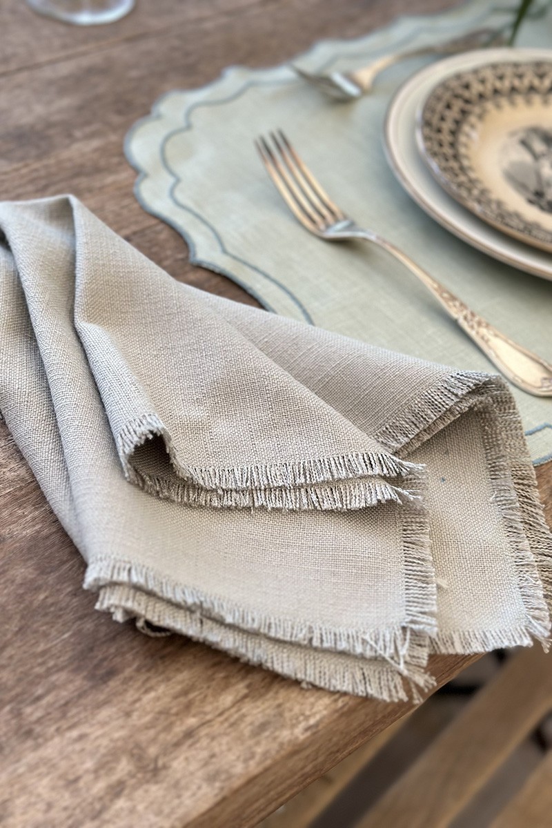 Serviette de table en lin Evelina