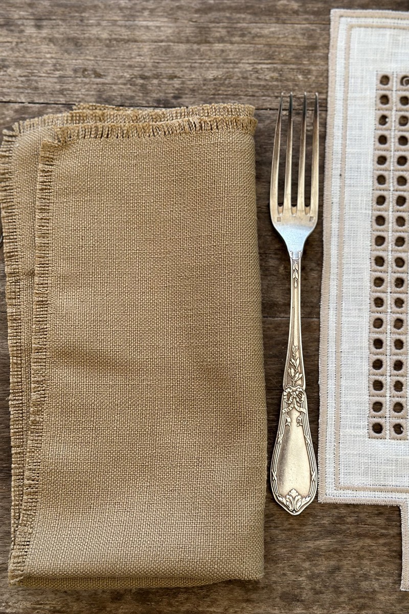 Serviette de table en lin Evelina
