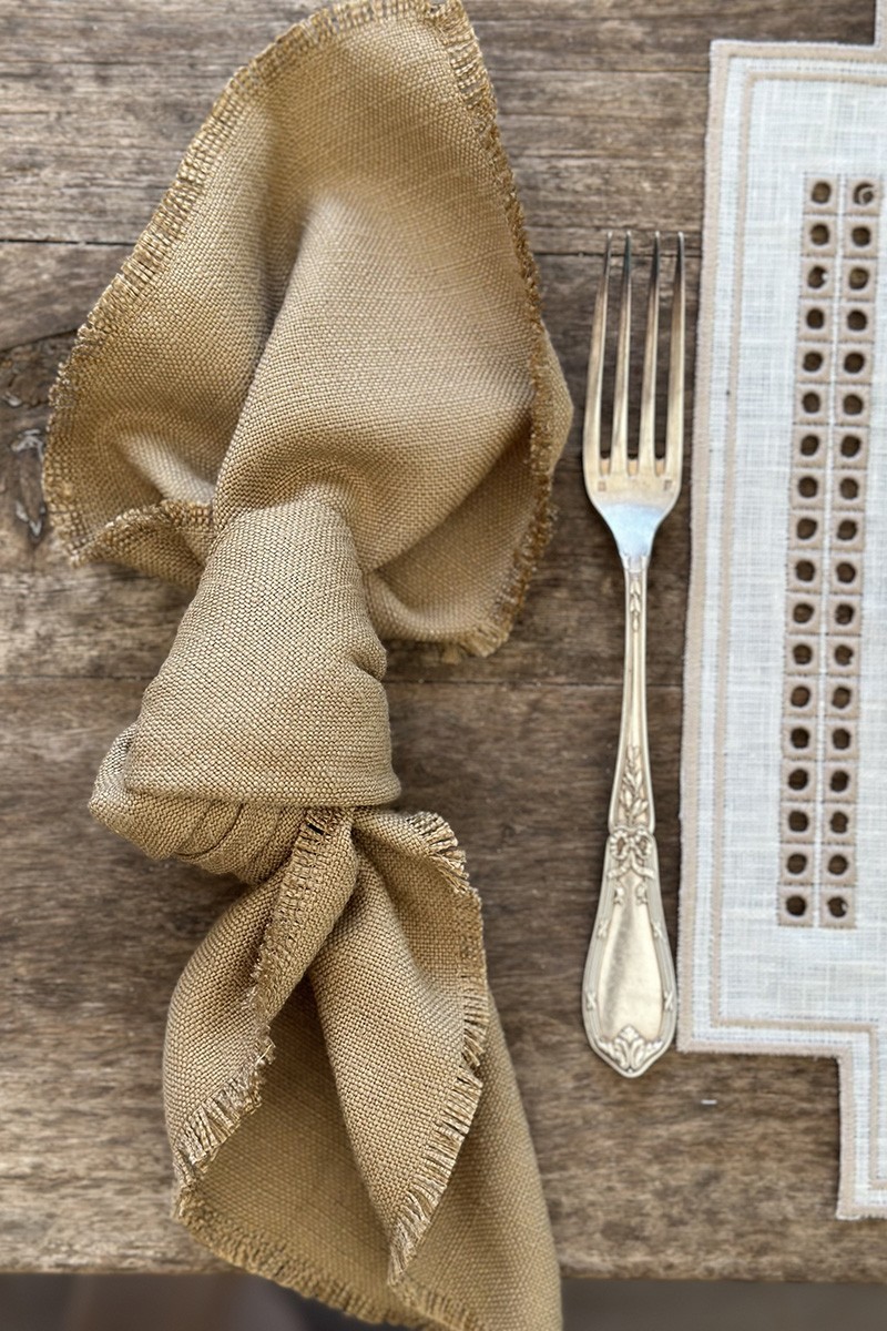 Serviette de table en lin Evelina