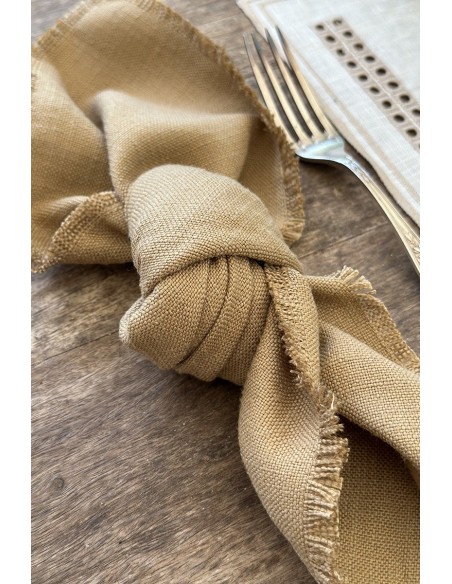 Serviette de table en lin Evelina