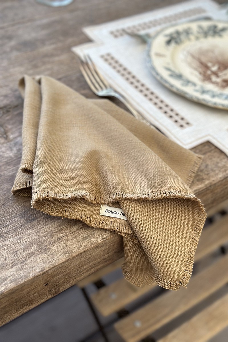 Serviette de table en lin Evelina