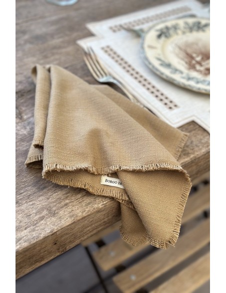 Serviette de table en lin Evelina