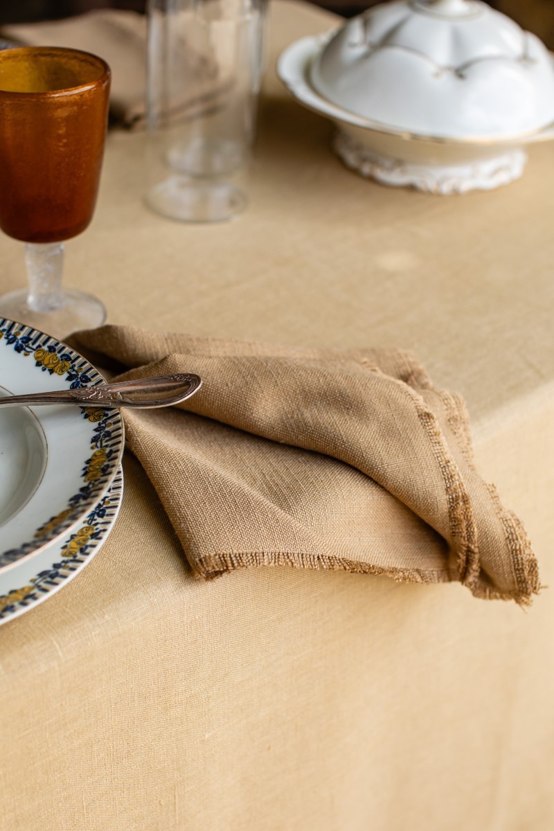 Serviette de table en lin Evelina