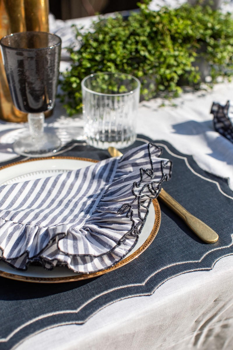 Serviette de table en coton Gitane