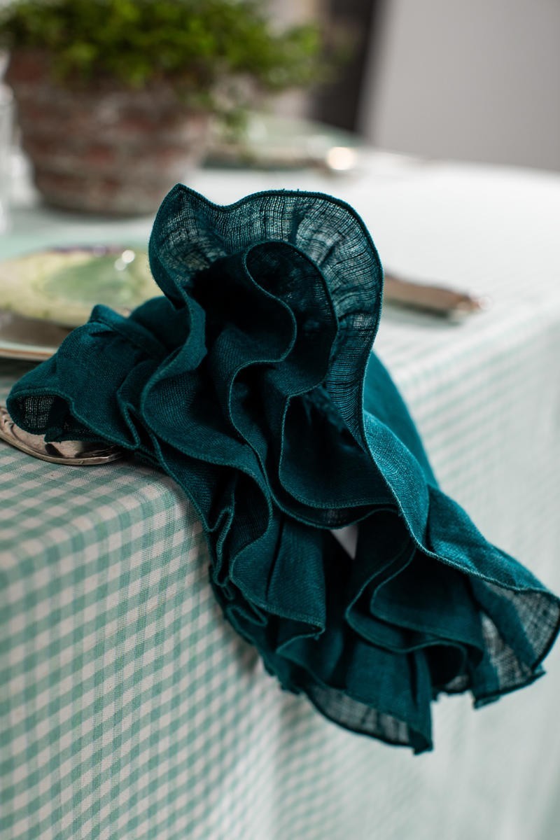 Serviette de table en lin Gitane