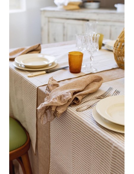 Serviette de table en lin Gitane