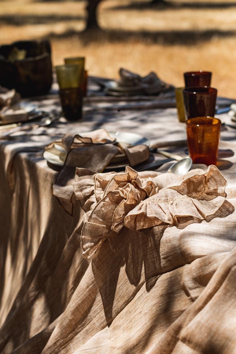 Serviette de table en lin Gitane