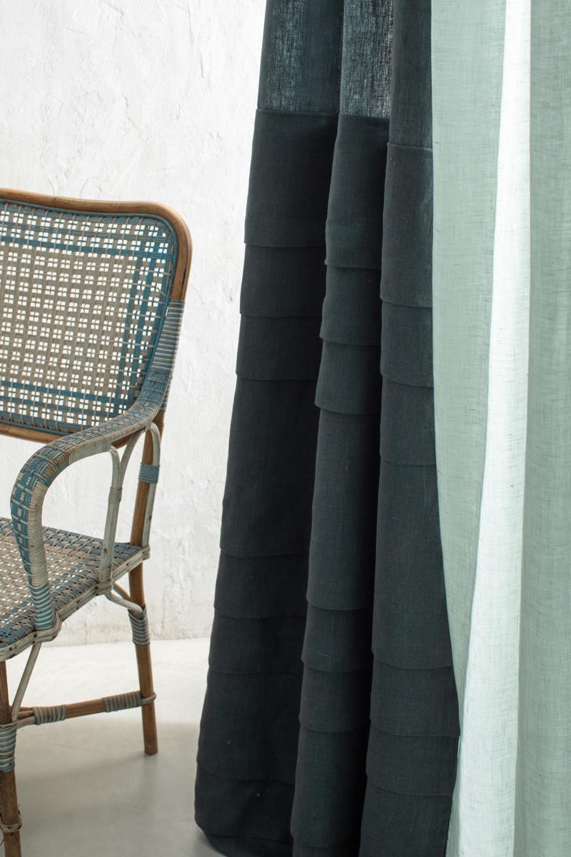 Tenda in Lino Yes Pleats