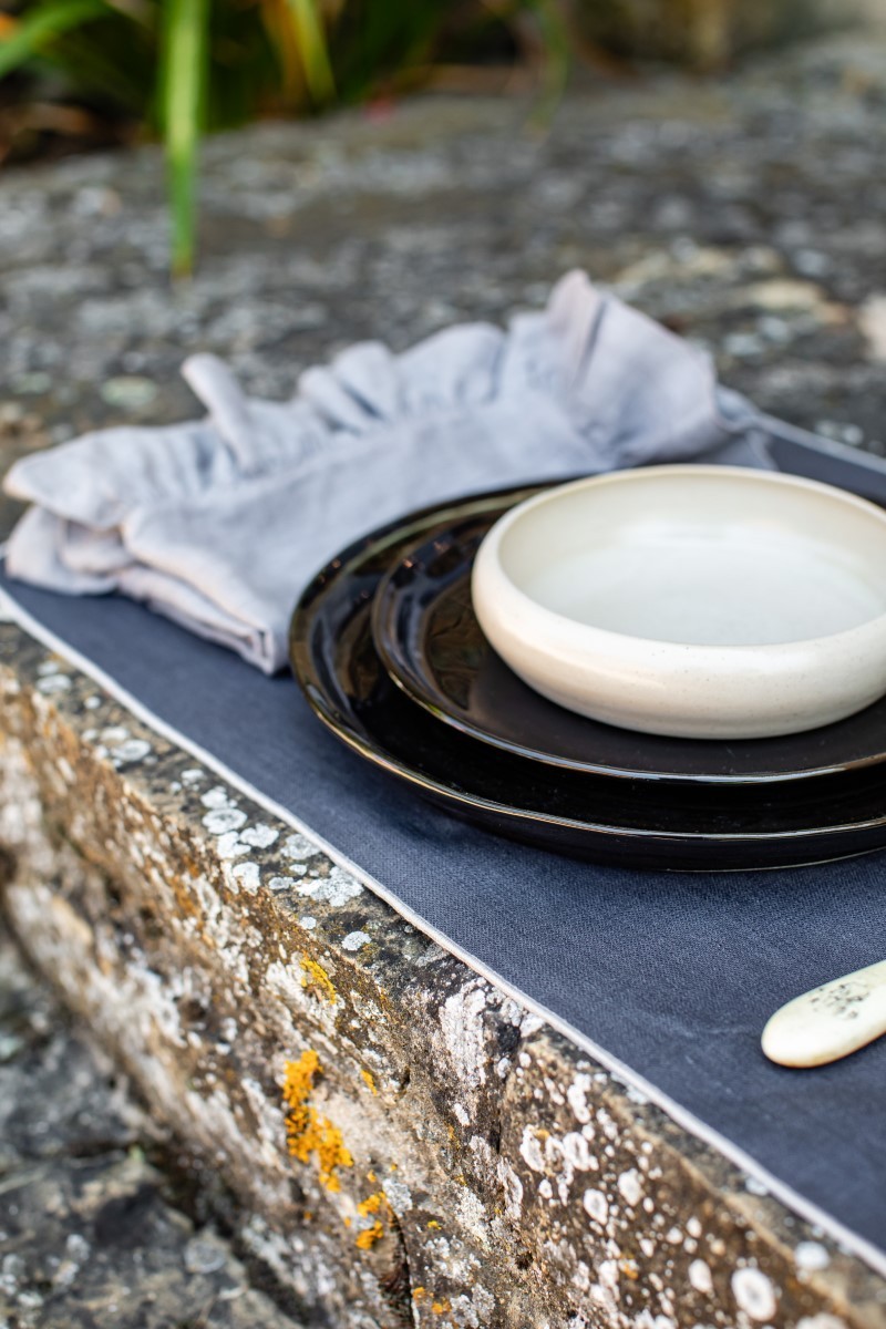 Linen Placemat Stain Resistant Filo