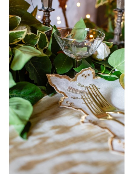 Tovaglietta Eden in Lino Antimacchia