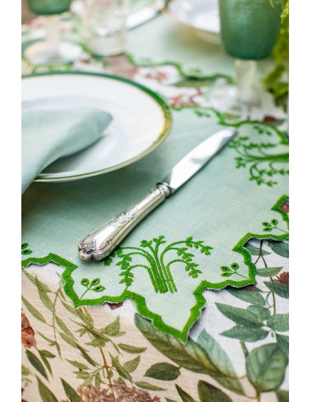 Set de table Eden en lin enduit