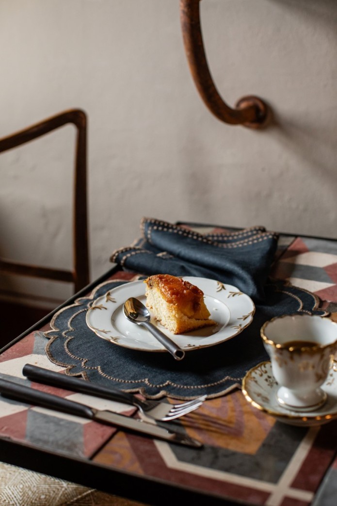 Set de table Letizia en lin enduit 2