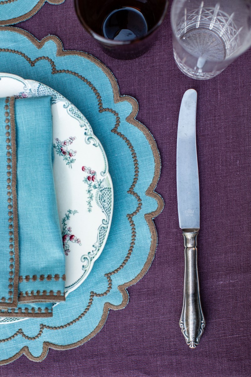 Letizia Placemat in Stain Resistant Linen
