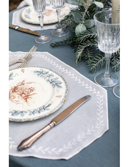 Lauro Placemat in Stain Resistant Linen