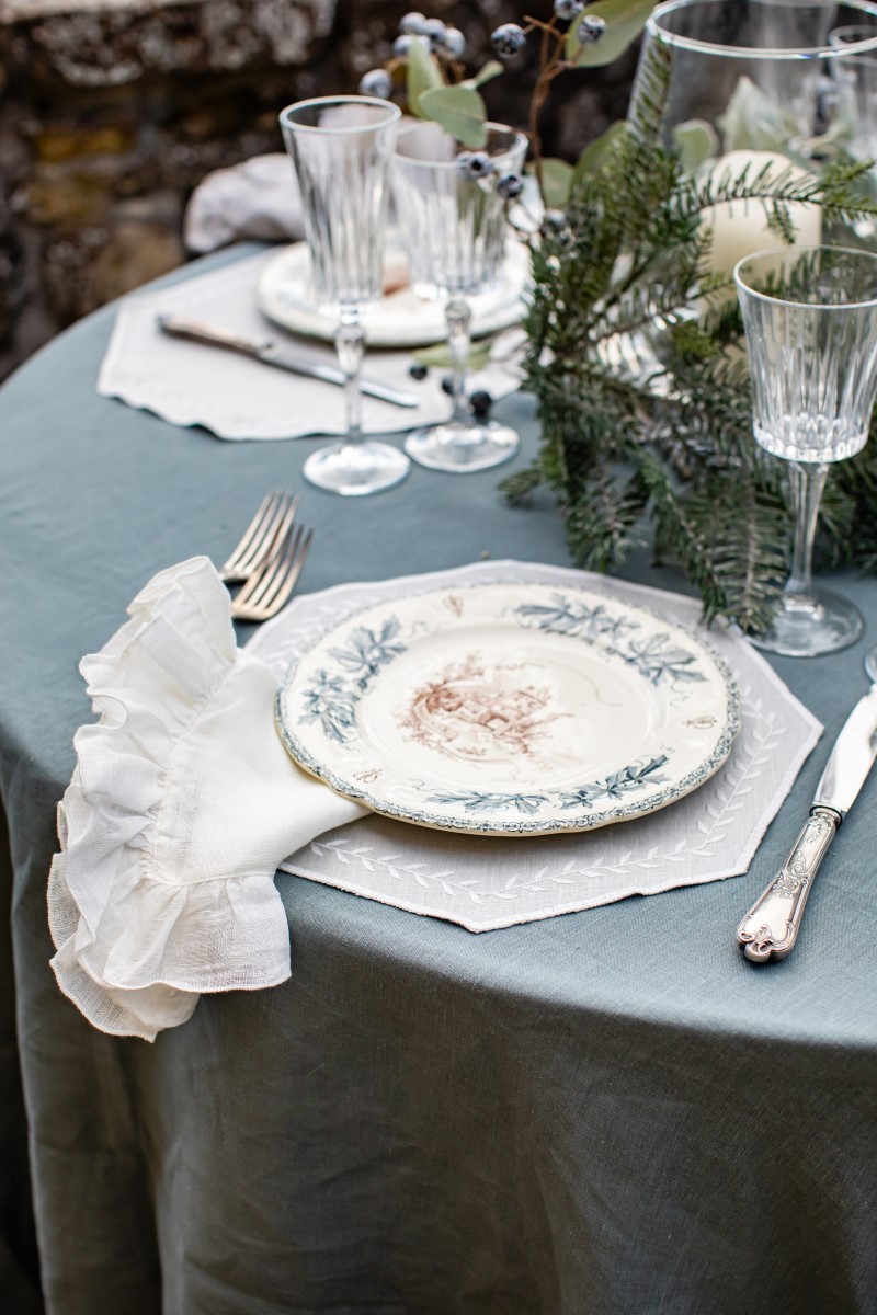 Lauro Placemat in Stain Resistant Linen