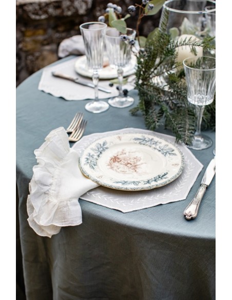 Lauro Placemat in Stain Resistant Linen