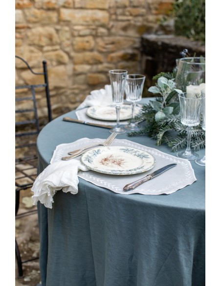 Lauro Placemat in Stain Resistant Linen