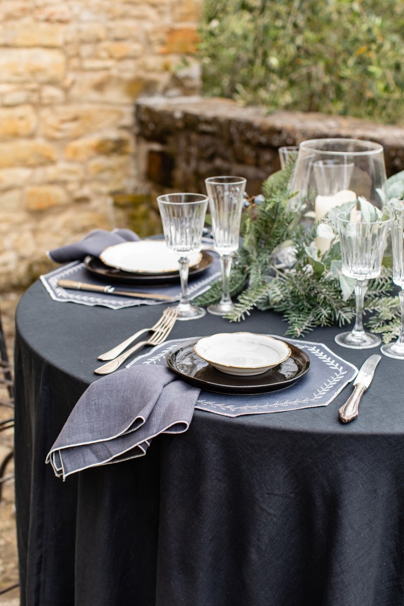 Lauro Placemat in Stain Resistant Linen