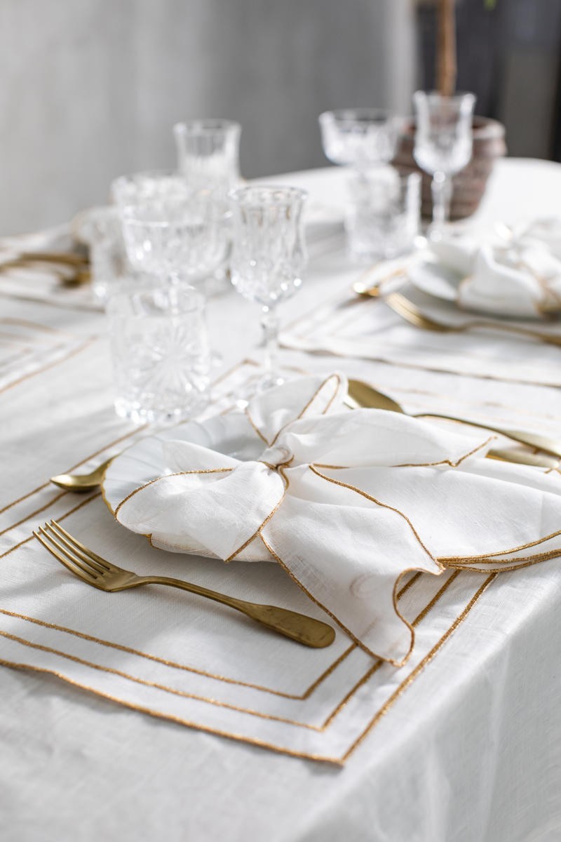 Linen Sfogliatella Placemat