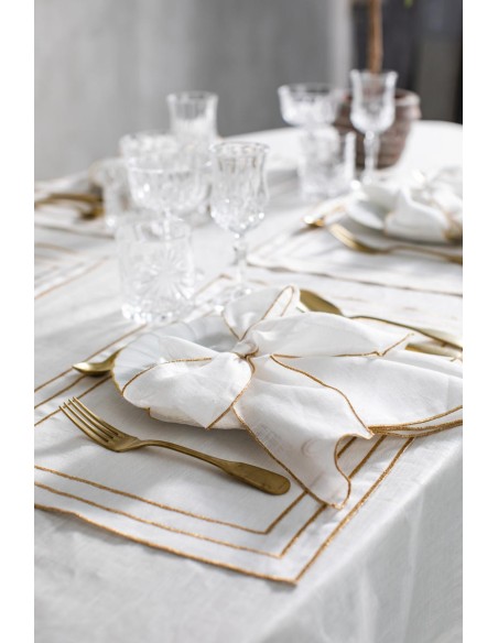Set de table Sfogliatella en lin