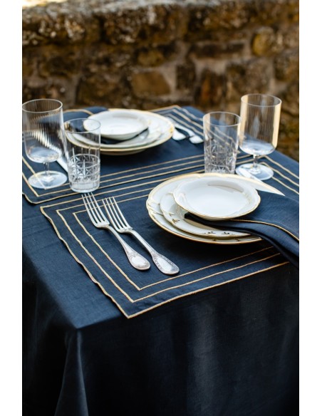Set de table Sfogliatella en lin