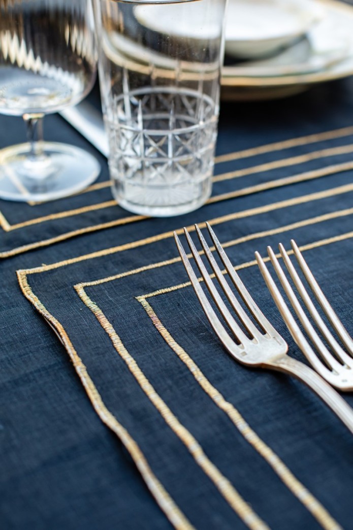 Set de table Sfogliatella en lin 2
