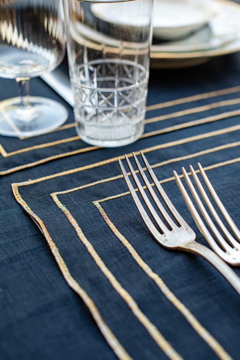 Set de table Sfogliatella en lin