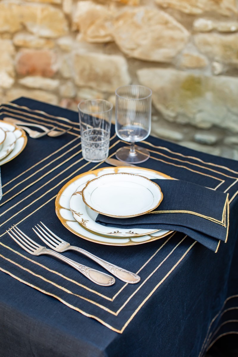 Set de table Sfogliatella en lin
