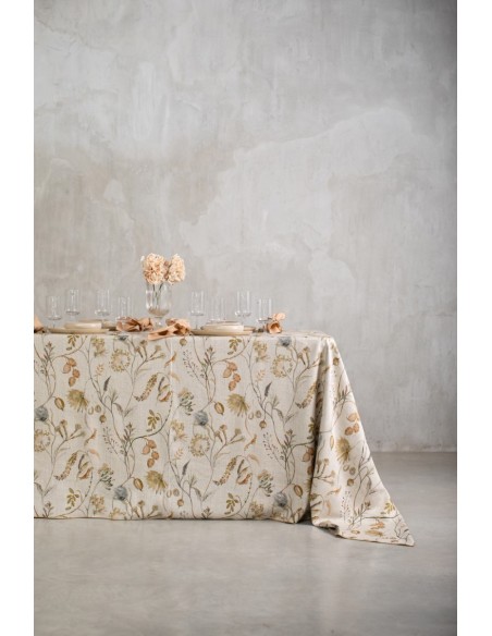 Nappe en lin viscose