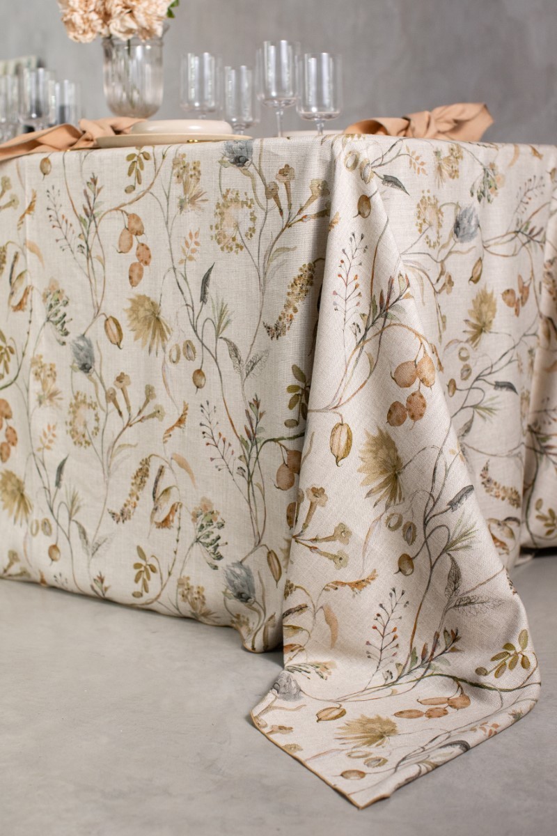 Nappe en lin viscose