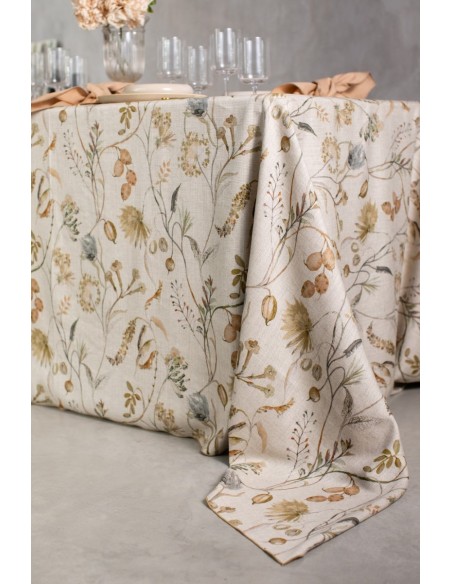 Nappe en lin viscose