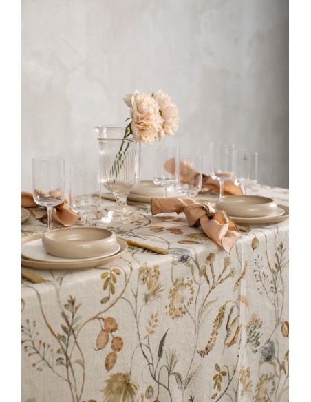 Nappe en lin viscose