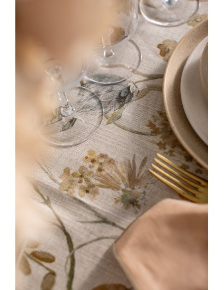 Nappe en lin viscose