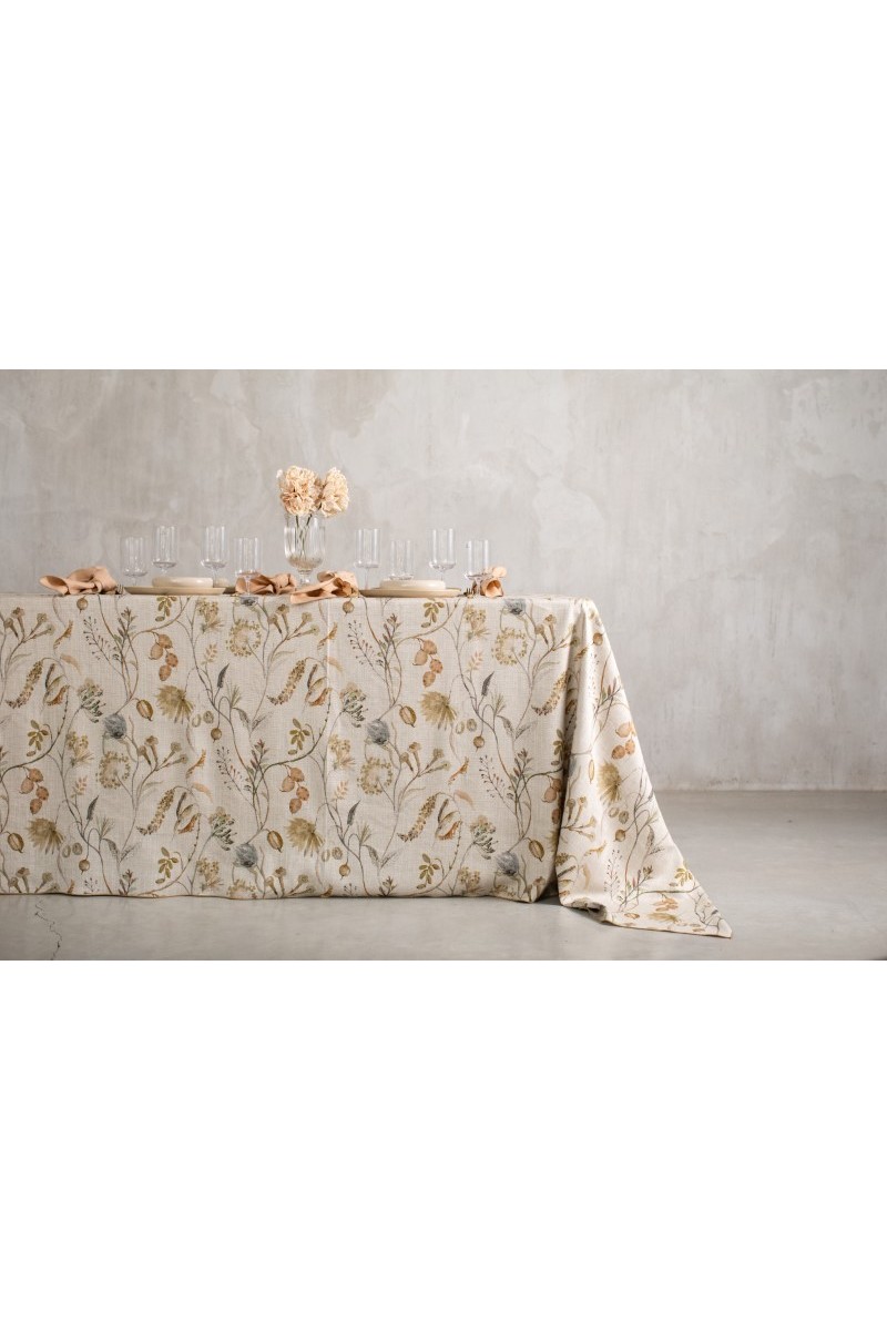 Nappe en lin viscose