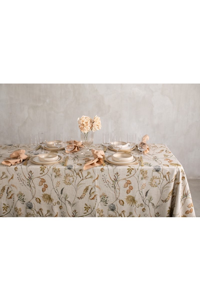 Viscose Linen Filo Tablecloth
