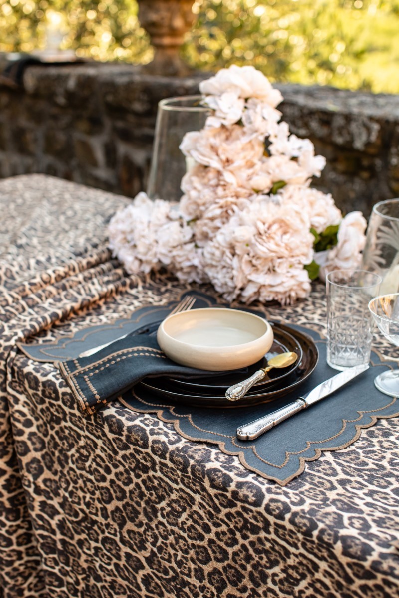 Viscose Linen Filo Tablecloth