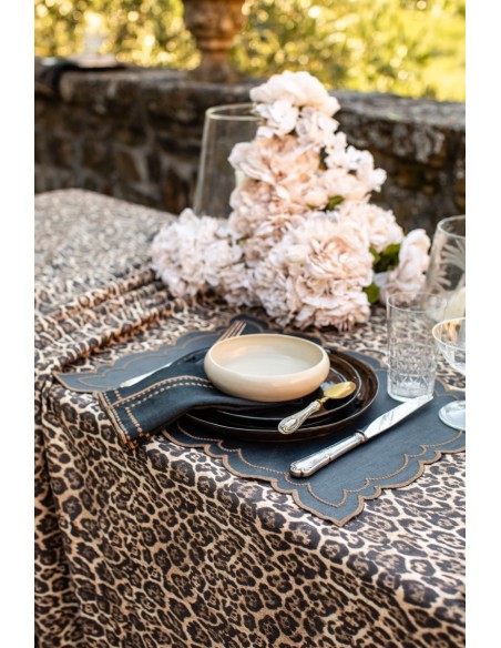 Nappe en lin viscose