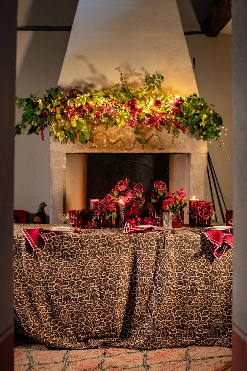 Nappe en lin viscose