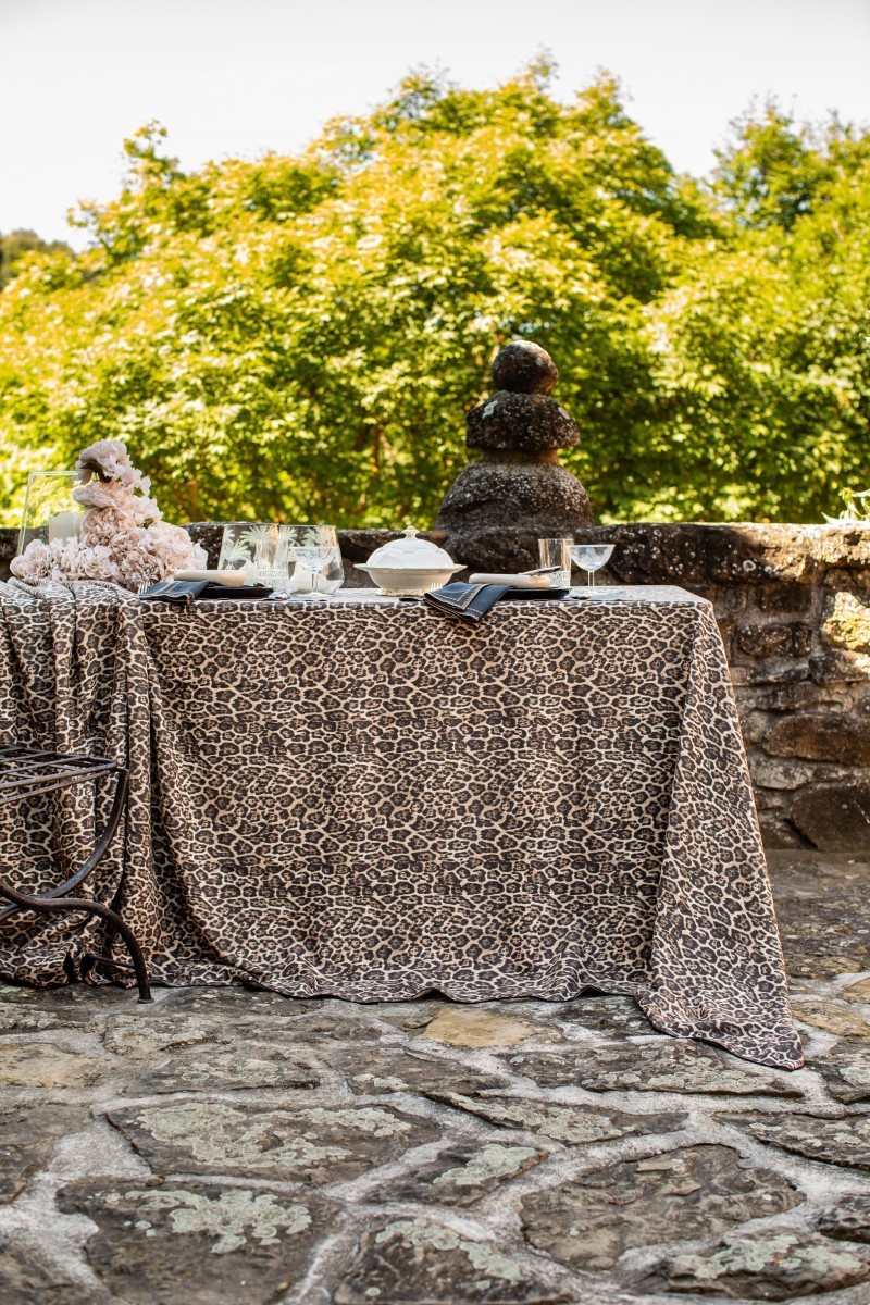 Nappe en lin viscose