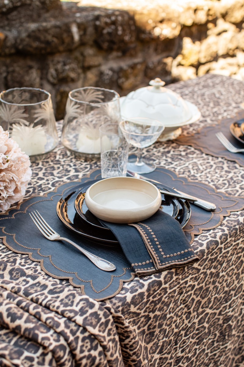 Viscose Linen Filo Tablecloth