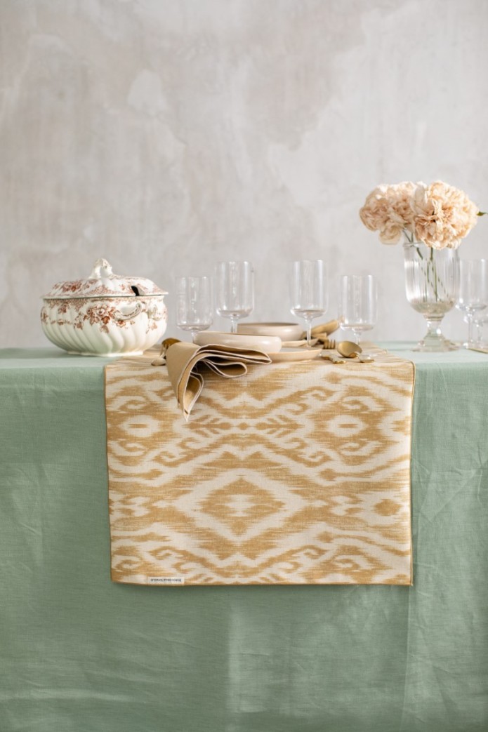 Chemin de table Filo en coton 