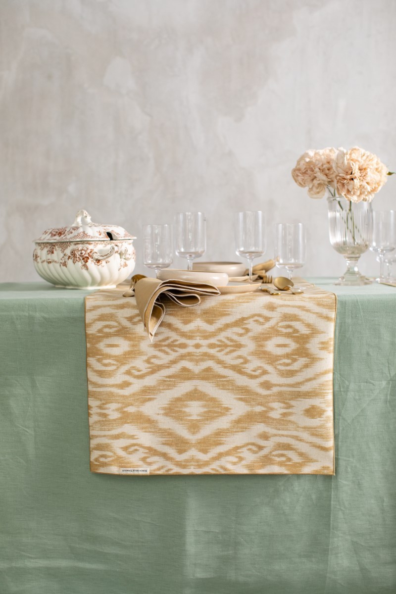 Chemin de table Filo en coton 