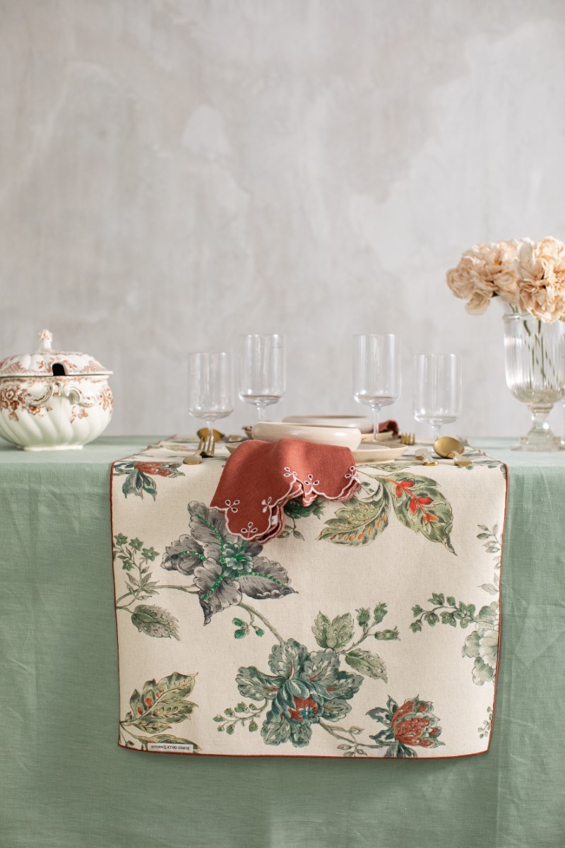 Chemin de table Filo en coton 