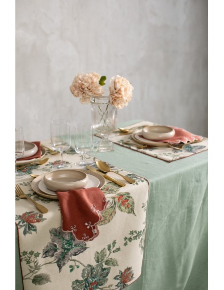 Chemin de table Filo en coton 